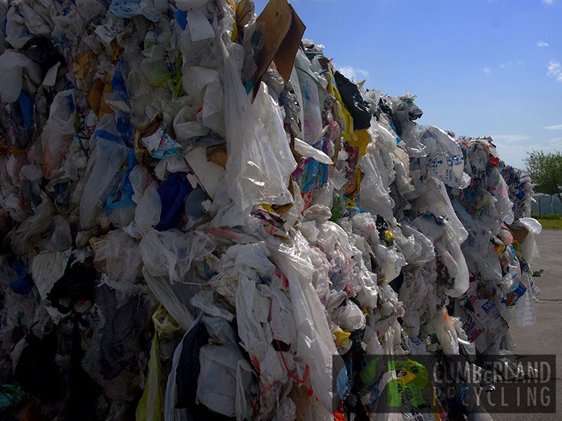 A Stack of Colorful Plastic Bags highlighting Waste Recycling Service in Franklin, TN
