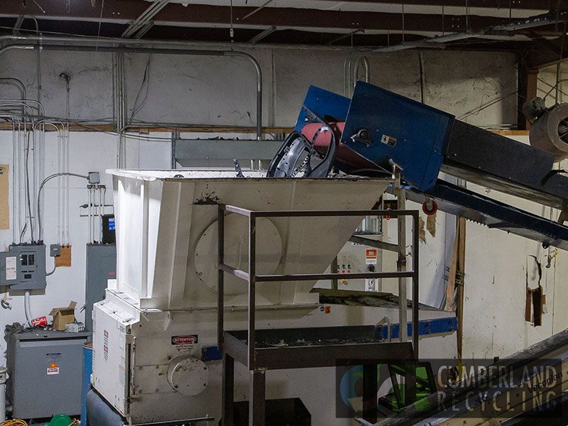 A Waste Recycling Machine at Cumberland Recycling in Franklin, TN 