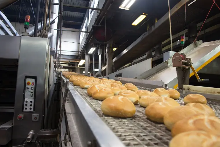 Industrial food waste being recycled by Cumberland Recycling