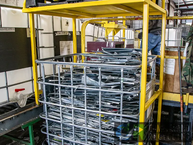 Metal recycling that is being managed by Cumberland Recycling