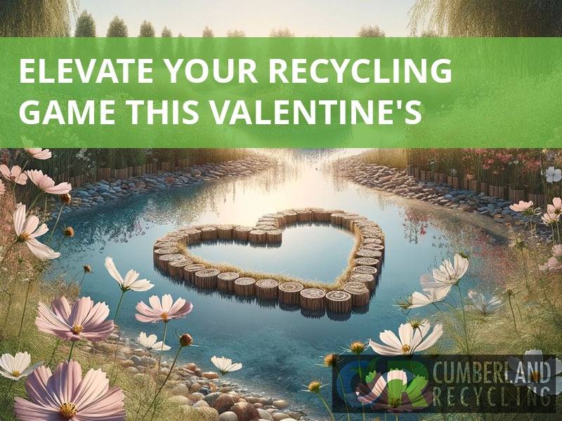 An Engaging Image Showcasing Valentine's Day Recycling Efforts in Franklin, TN